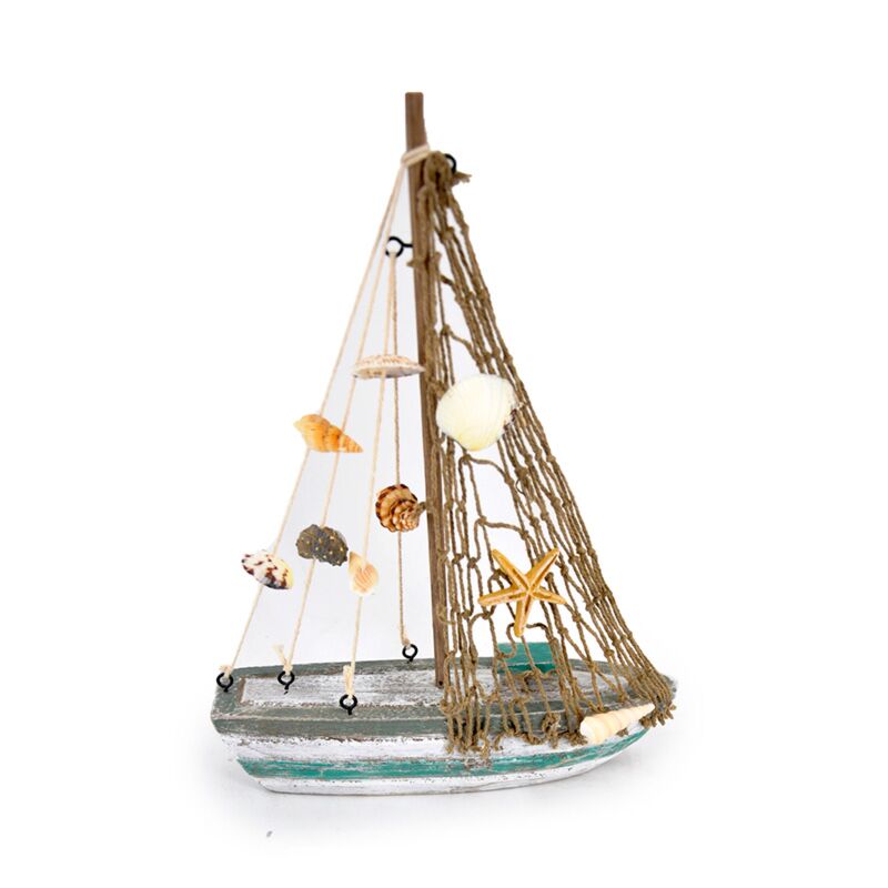 Strandsouvenir - zeilboot schelpen