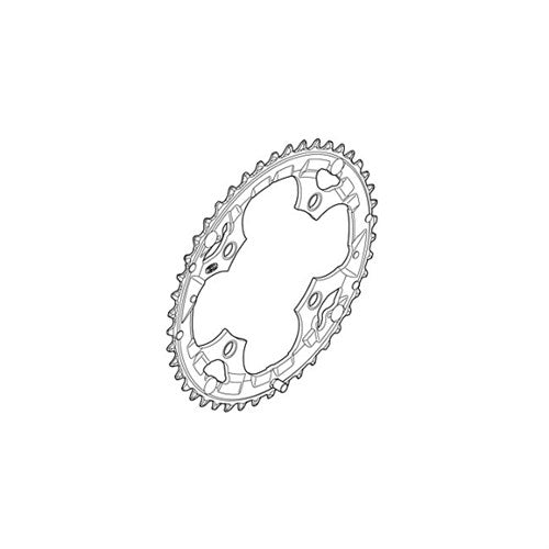 Shimano blad 44t 9v deore zwart y1gx060