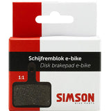 Simson schijfremblok e-bike shimano tektro per set