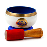 Blauw chakra klankschaal