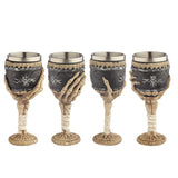 Skelet arm decoratieve kelk