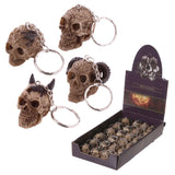 Schedel sleutelhanger