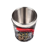 Decoratief romeinse soldaat borrelglaasje shot glas