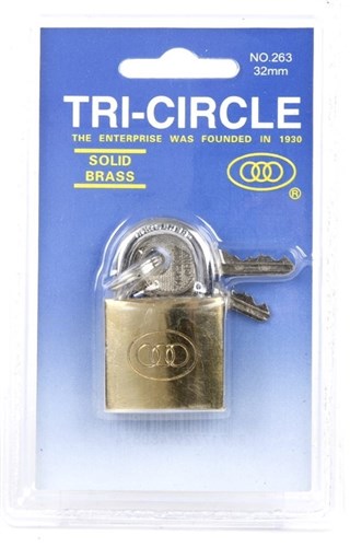 Rematiptop tri circle hangslot 30mm