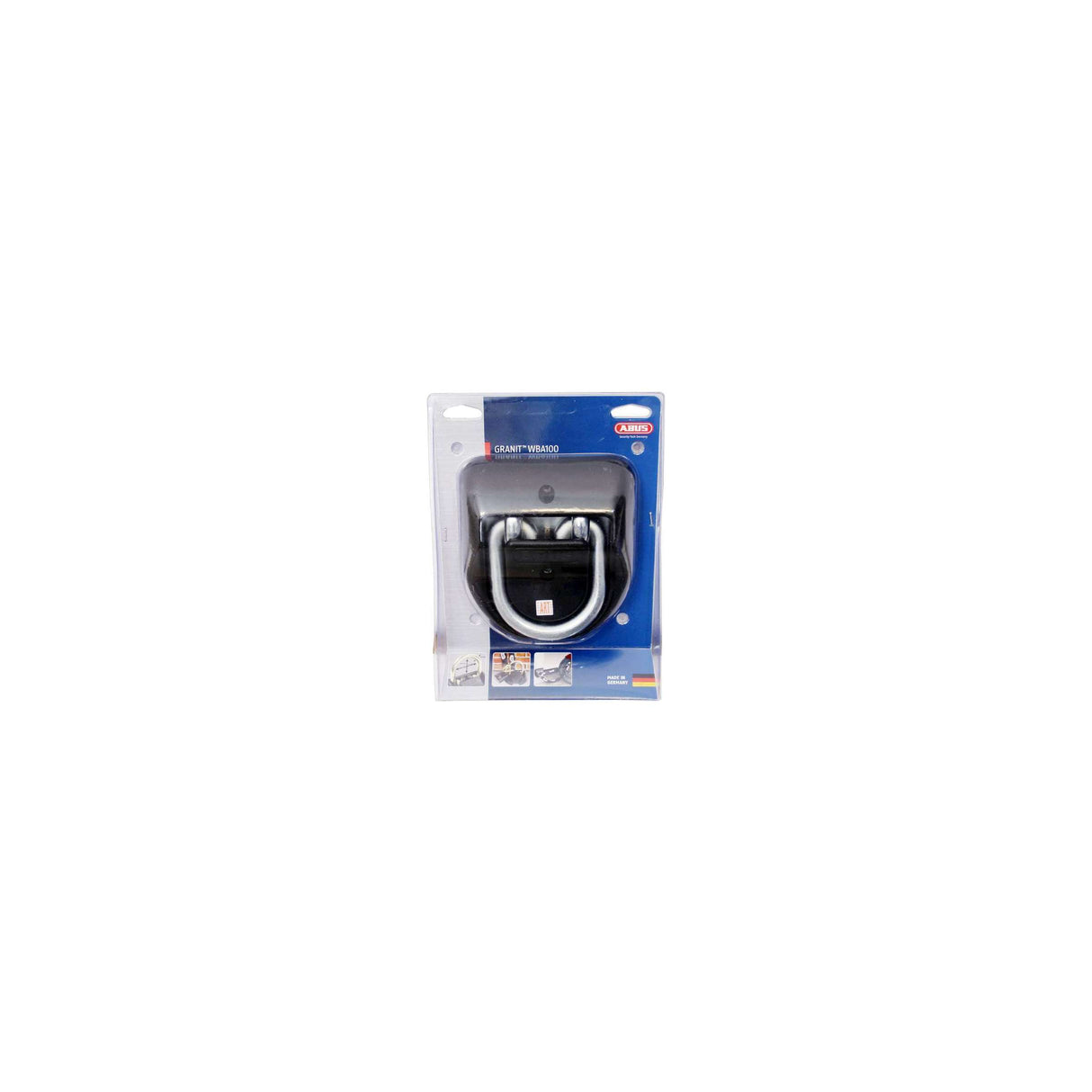 Abus WBA100 Muur- Vloeranker Slot - Zwart