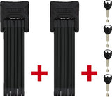 Abus Vouwslot Bordo Big 6000 90 zwart - 120 cm - Fietsbeveiliging