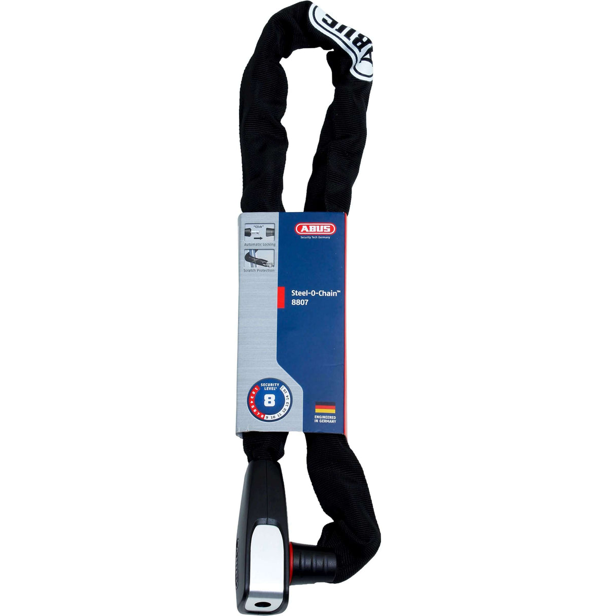 Abus Steel-O-Chain 8807K 85 BK - Fietsslot - 85 cm - Zwart