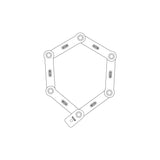 Abus Bordo uGrip 5700 Rood 80cm Fietslot