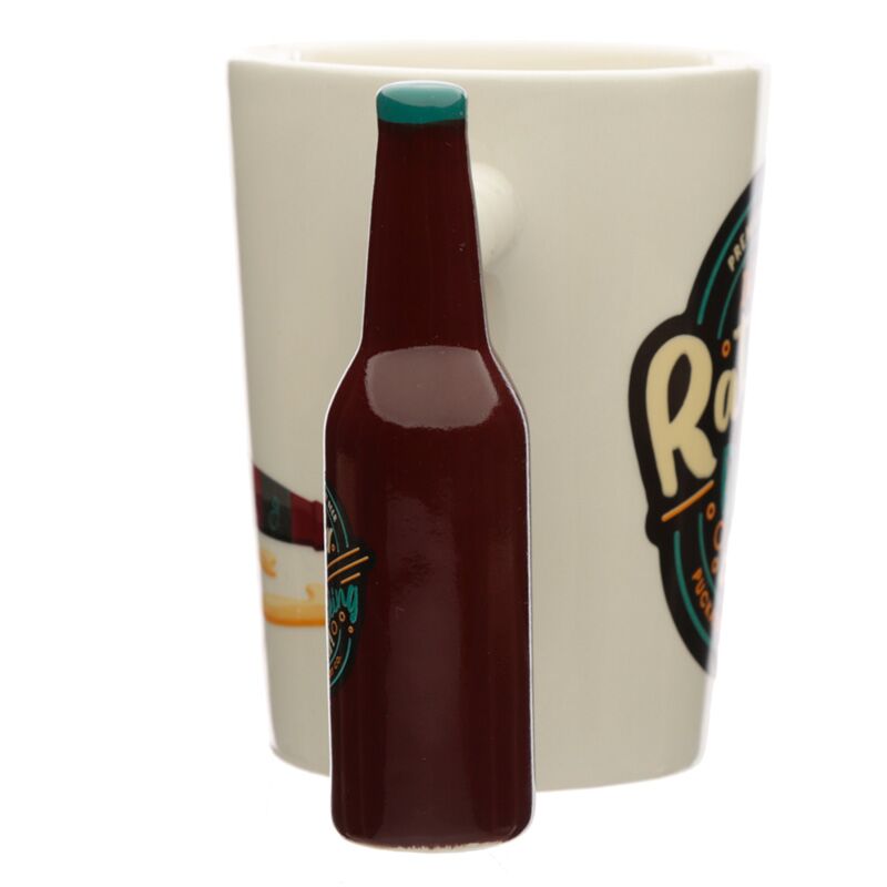 Drink liever bier - gevormd handvat keramiek mok