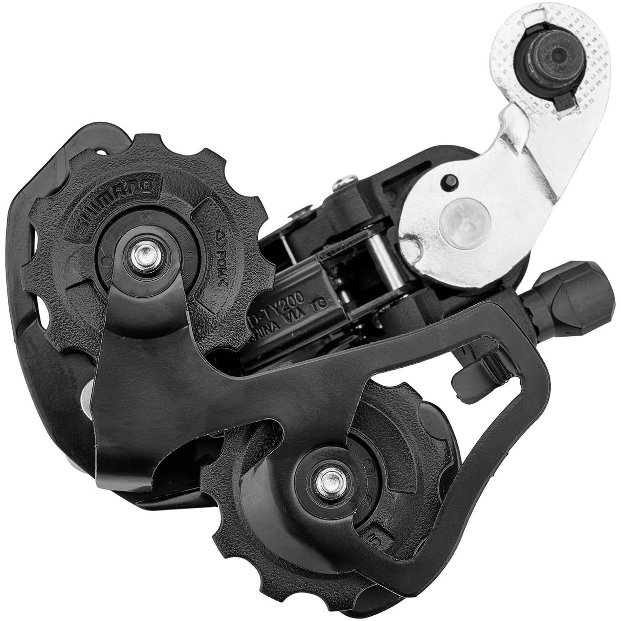 Shimano achterderailleur tourney 6 7v korte kooi dm zw.
