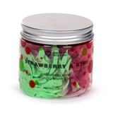 Aardbei kiwi pot met whipped soap bodywash