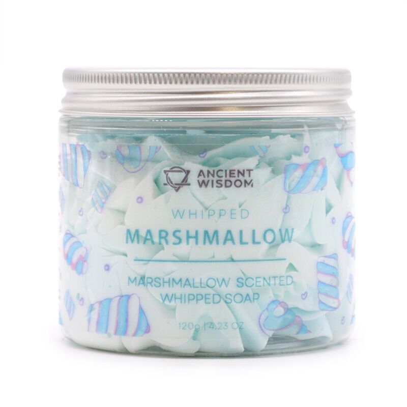 Marshmallow pot met whipped soap bodywash