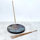 Zeepsteen chakra wierookhouder