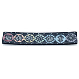 Zeepsteen chakra wierookhouder