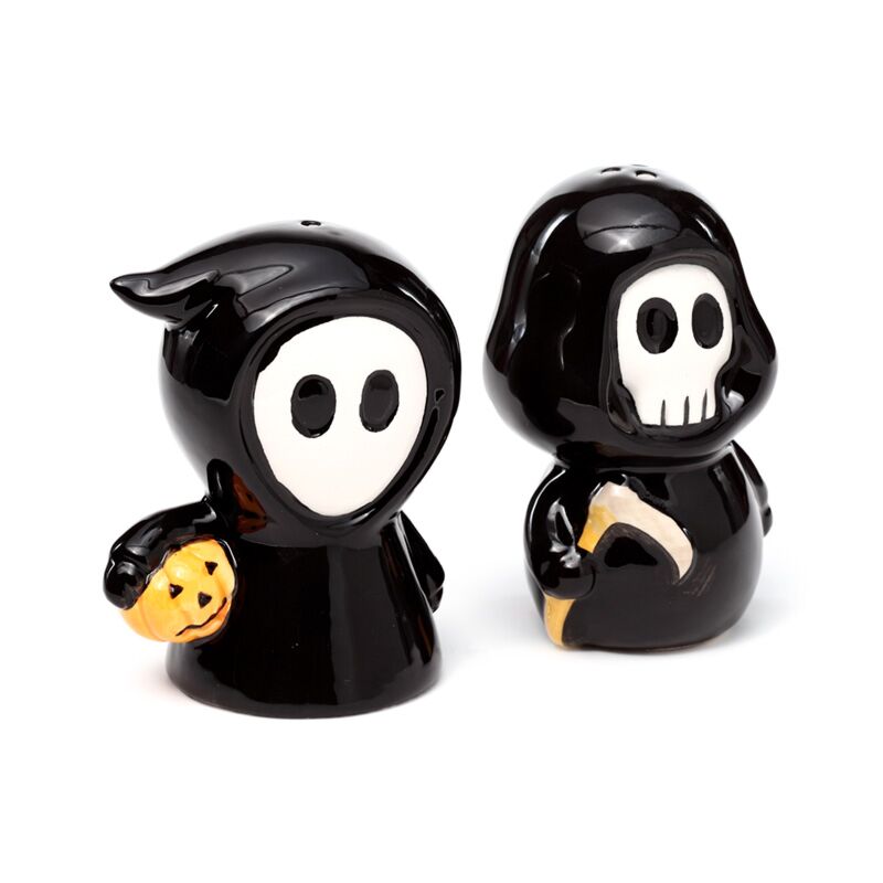 Skull boy ghost boy peper- en zoutstel