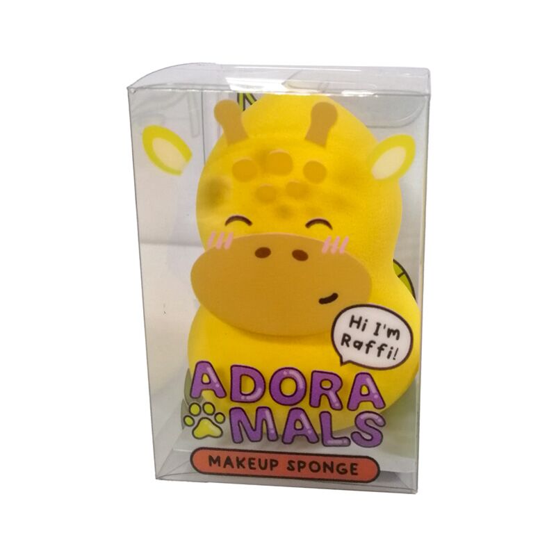 Adoramals raffi de giraffe make up blender spons