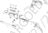 Sram schijfrem motief zilver schijfremmen hint. motieven zilver zwart