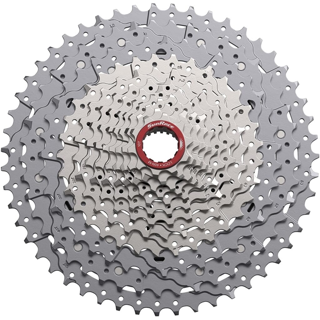Shimano sunrace cassette csmz933 12v 10-51t microspline zilver