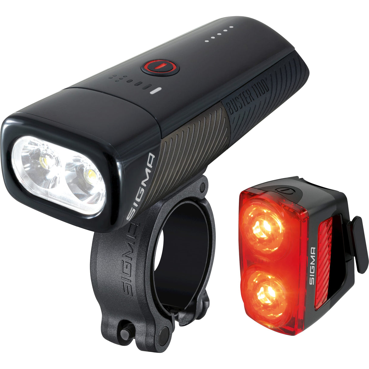 Verlichtingset Sigma Buster 1100 USB + Buster RL 150 Flash USB
