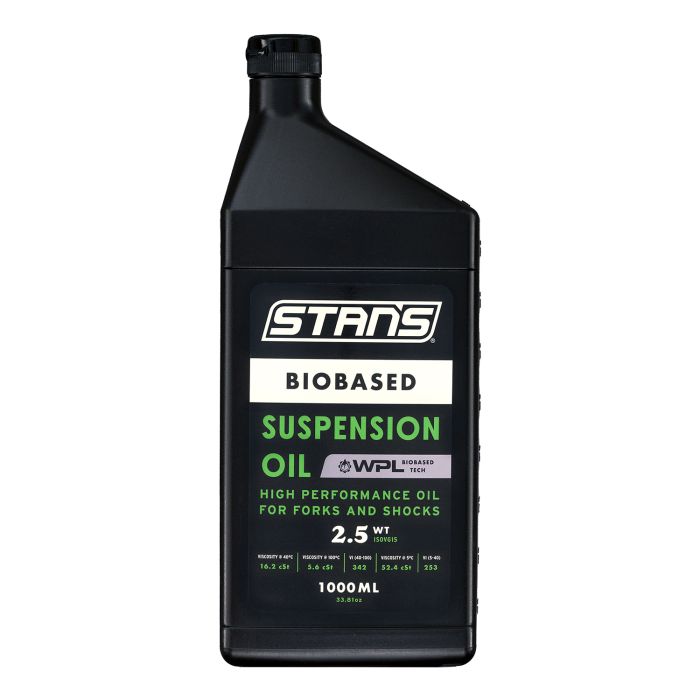 Stans stan's biobased suspension oil - 2,5wt - 1l