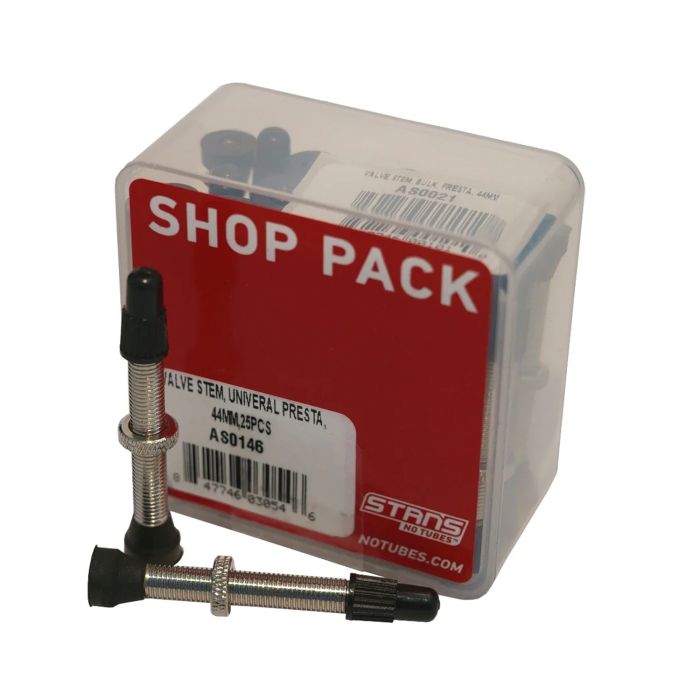 Stans stan's valve stem (shop pack - 25pcs) - universal, presta - 44mm