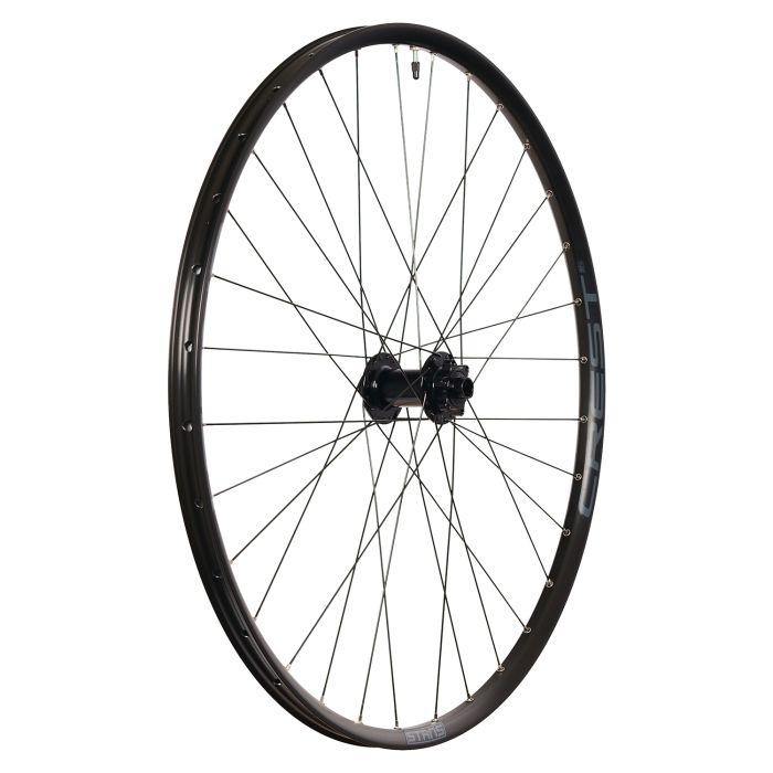 Stans stan's crest s2 front wheel - 29'' - 15x110 ta - 6-bolt - gray