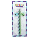 Set van 2 pvc bedeltjes potlood - monstarz monster