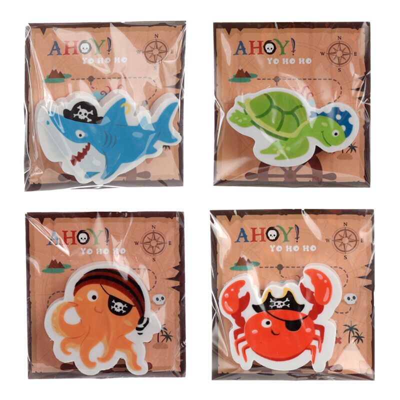 Ahoy oceaan piraat vrienden gum