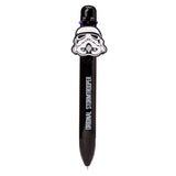 The original stormtrooper meerkleurige pen (6 kleuren) met bedeltje