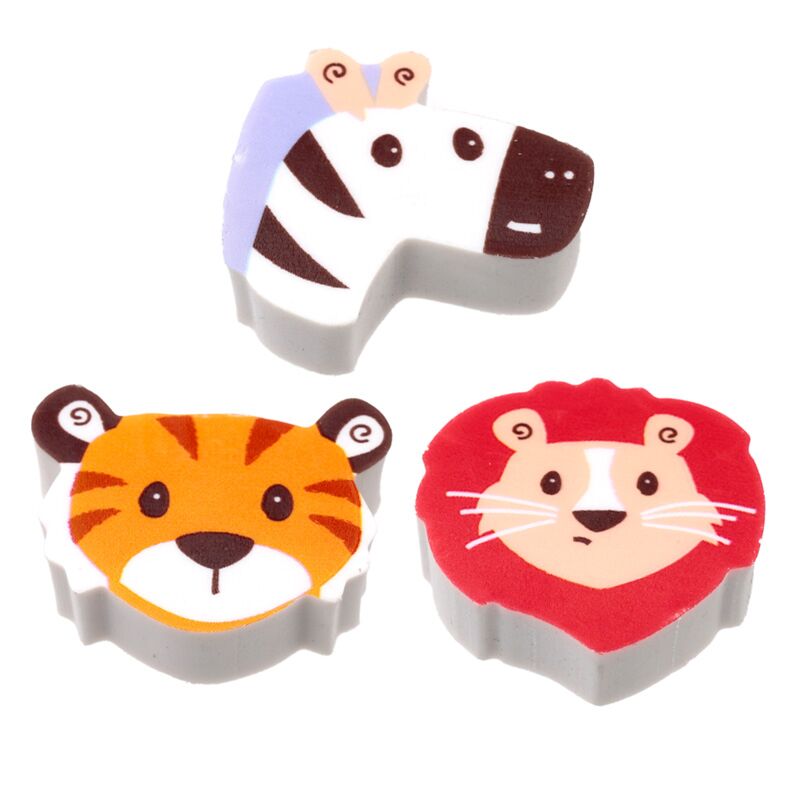 Set van 3 zooniverse gummen
