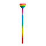 Regenboog hart - gum potlood