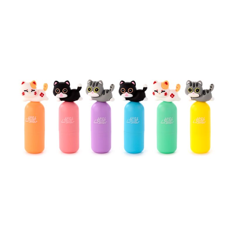 Schattige kat highlighter met top