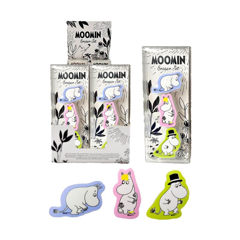 Set van 3 moomin garden gummen