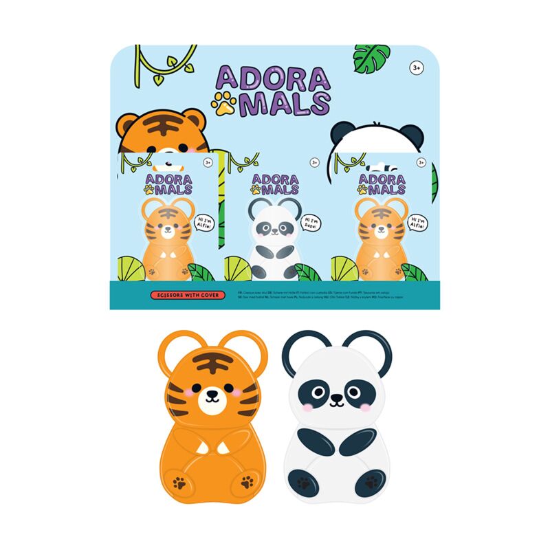 Adoramals wilde dieren kinderschaar in magnetische houder