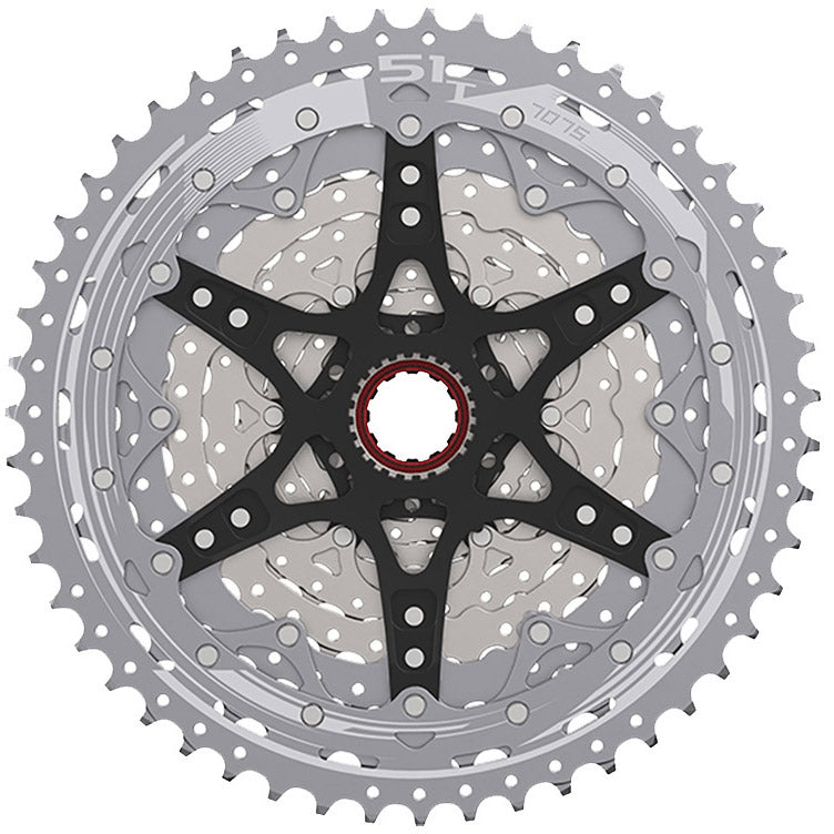 Shimano sunrace cassette csmz933 12v 10-51t microspline zilver