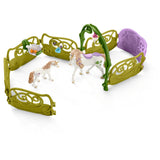 Schleich Bayala Glinsterend bloemenhuis met eenhoorns, me
