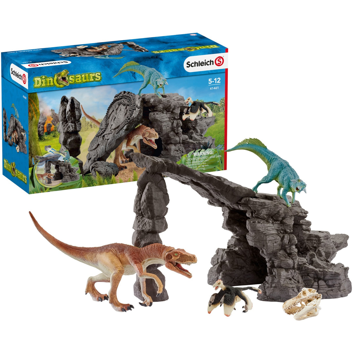 Schleich DINOSAURS Set met Grot 41461