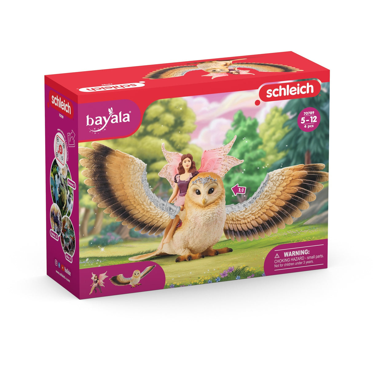 Schleich Bayala Elf op Glitteruil V2