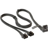 Seasonic Adapterkabel Gen 5 SS-2x8P 90°-12V-2x6-600