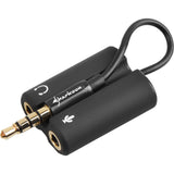 Sharkoon PMP 35, Headset-Adapter