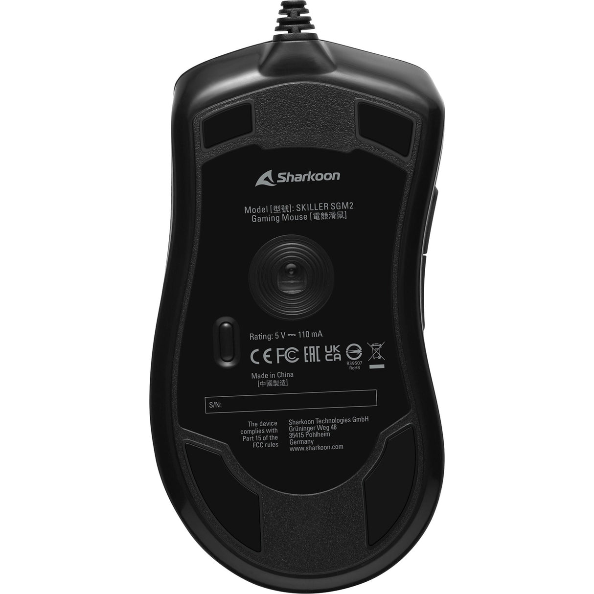 Sharkoon SKILLER SGM2 optische gaming muis
