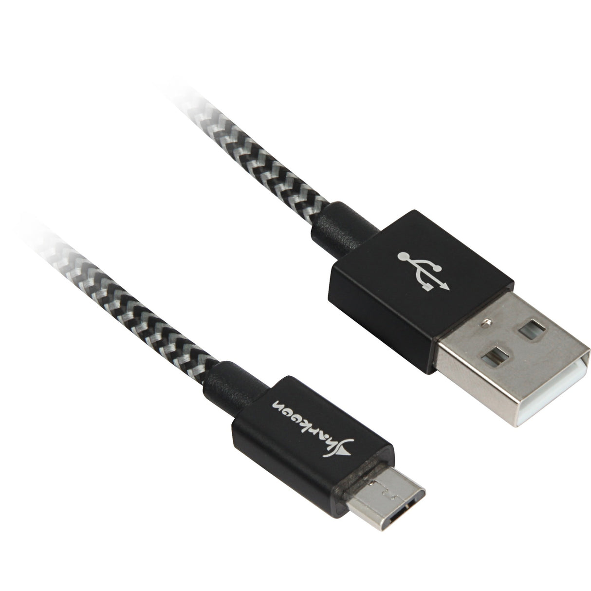 Sharkoon USB 2.0 kabel, USB-A > micro-USB B