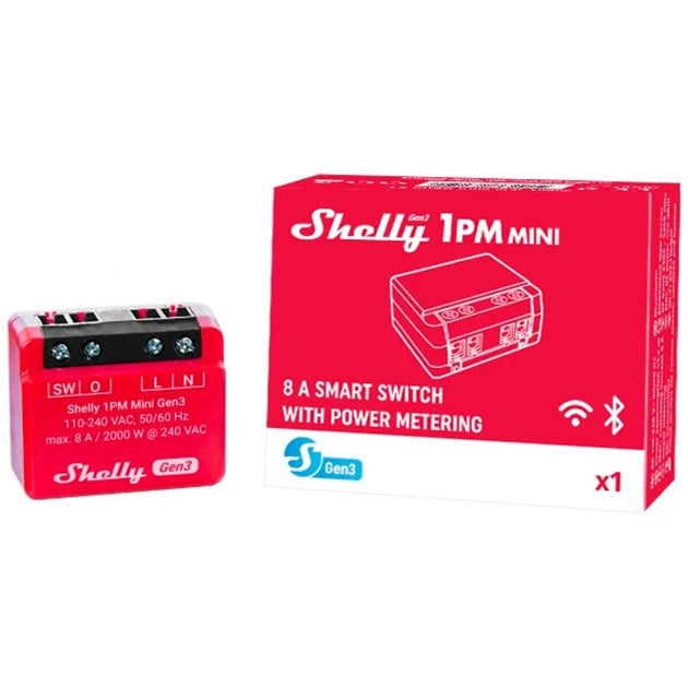 Shelly plus 1pm mini gen3