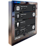Shelly wall display black