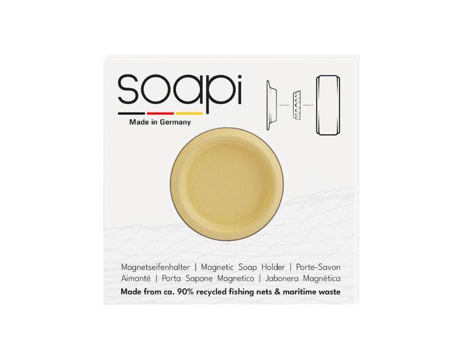 Soapi magnetische zeephouder - geel