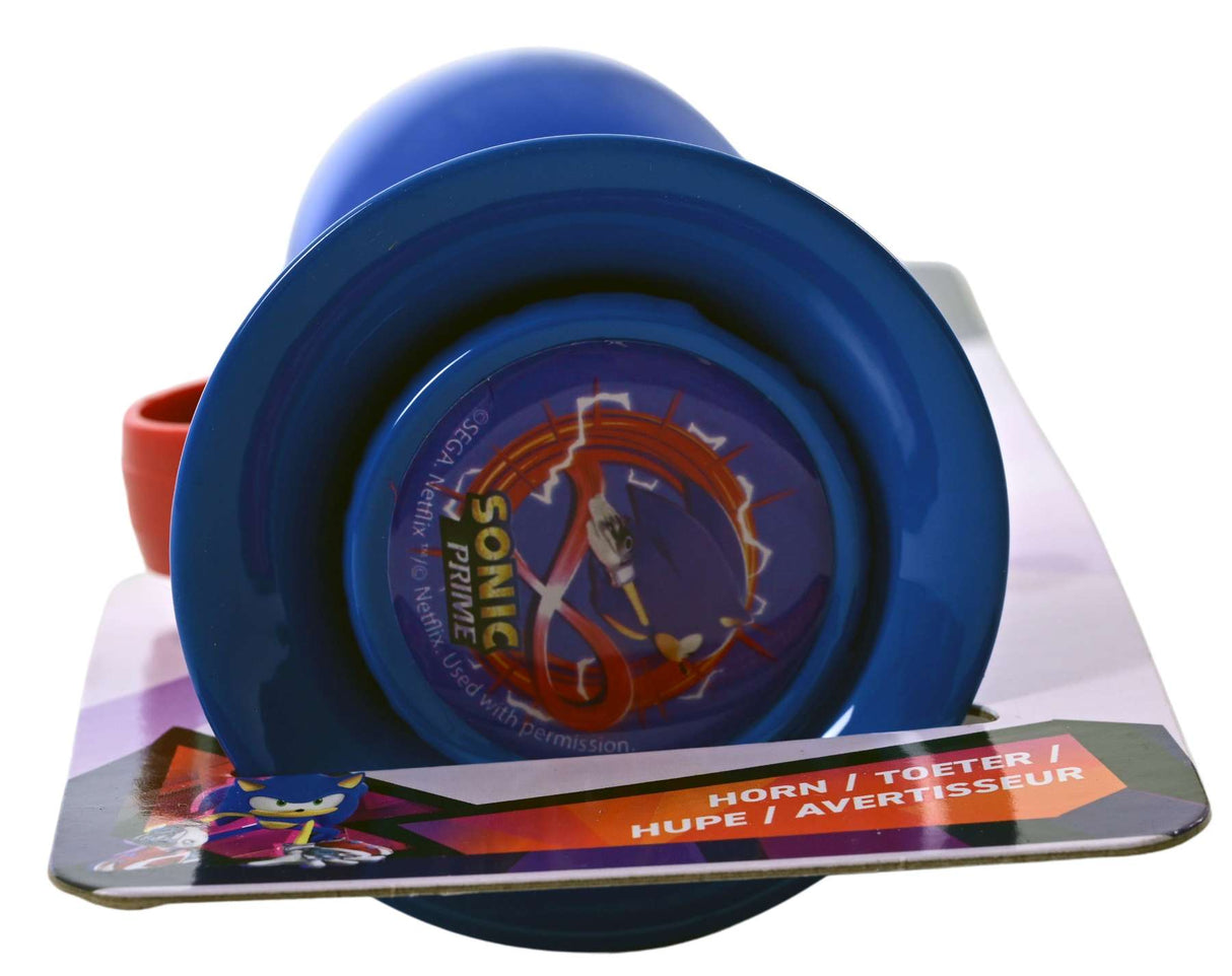 Sonic prime fietstoeter - jongens - rood blauw