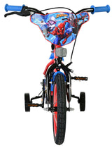Spiderman marvel spider-man kinderfahrrad - jungen - 14 zoll - rot blau