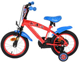 Spiderman marvel spider-man kinderfahrrad - jungen - 14 zoll - rot blau
