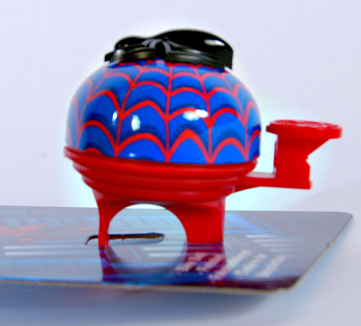 Spiderman spider-man fietsbel - jongens - blauw