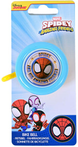 Spidey and his amazing friends fietsbel - jongens - blauw rood geel